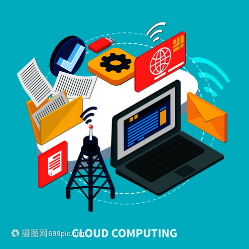 云計算、數據存儲與網絡技術 構建數字未來的三維等距視圖